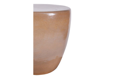 Bowness Ceramic Round Patio Accent Table