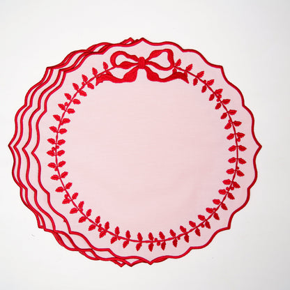 CHAMPAGNE PINK COTTON PLACEMAT (Set Of 4)