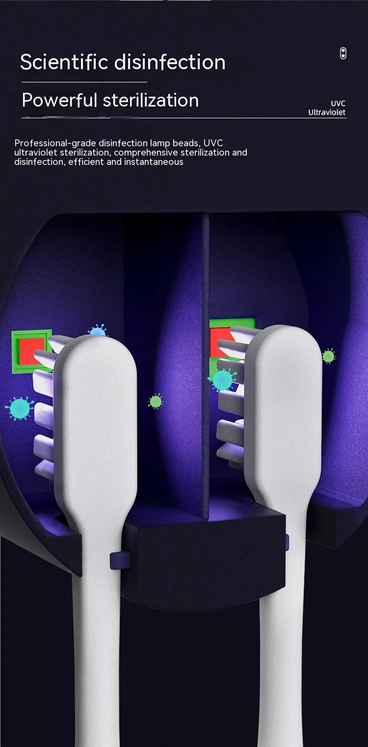 UV Toothbrush Sanitizer & Holder
