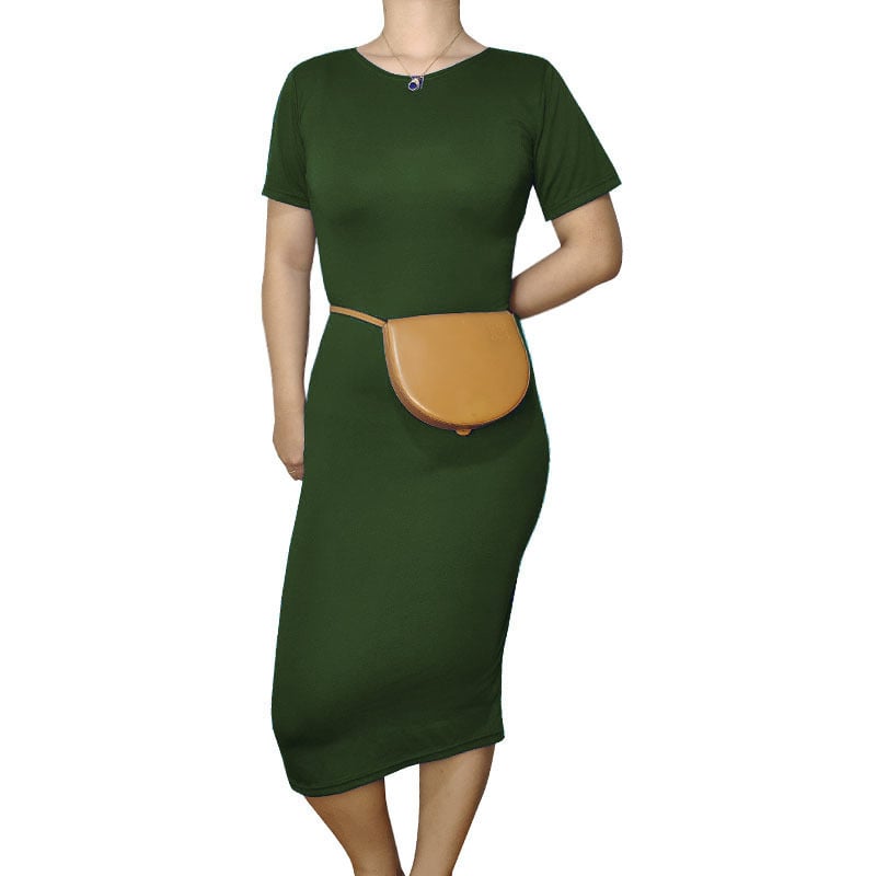 Multicolor Autumn Winter Dress in Various Sizes