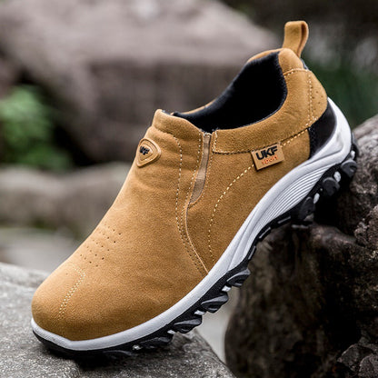 Men's Waterproof Outdoor Hiking Shoes - Non-Slip Design
