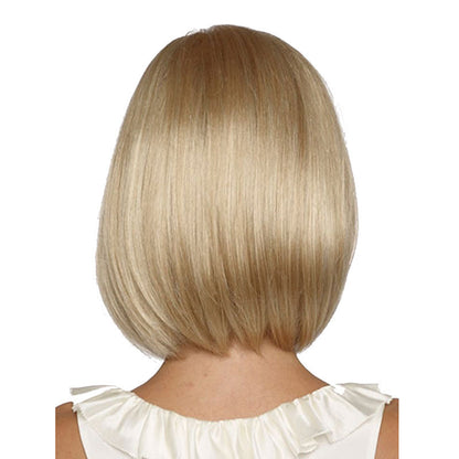 Short Straight Blonde Wig for Women - Fashion Style