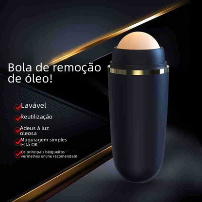 Volcanic Stone Oil-Absorbing Facial Massage Roller
