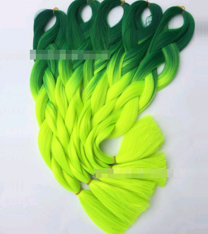 African Jumbo Braids Synthetic Hair Wig Extensions
