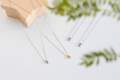 Simple Alphabet Necklace with 26 Letters