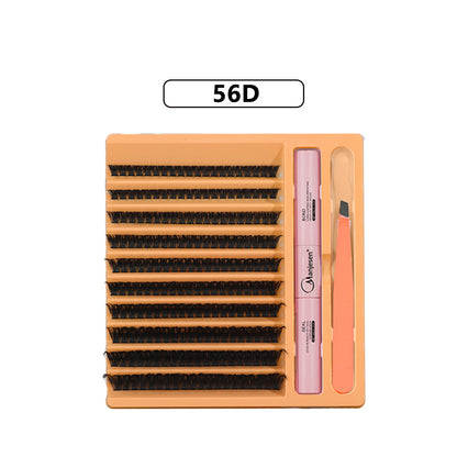 DIY Segment False Eyelash Set for Natural Look