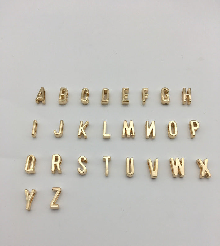Simple Alphabet Necklace with 26 Letters