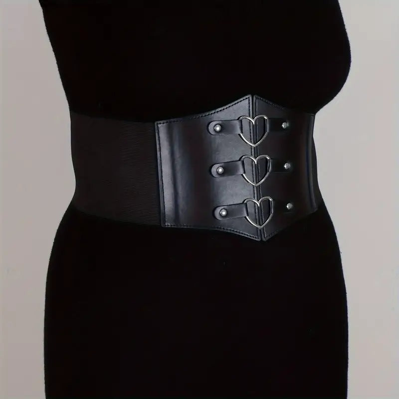 Plus Size Wide Waist Belt for Dresses and Suits