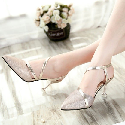 New Women's Summer Heeled Sandals 2018 - Pointed Toe