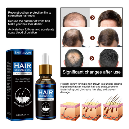 East Moon Men's Dense Hair Essence Strong Nutrition