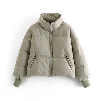 Casual Loose Women's Cotton Jacket for Fall/Winter