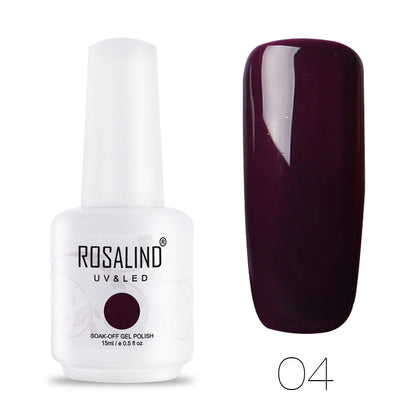 Solid Color UV Nail Gel 15ml