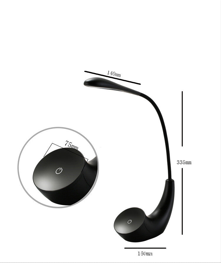 LED Desk Lamp with USB Charging for Eye Care