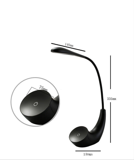 LED Desk Lamp with USB Charging for Eye Care