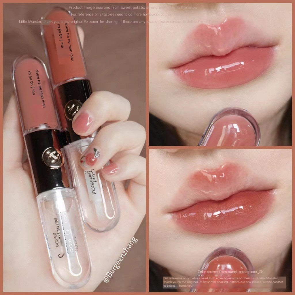 K/KO Dual-Head Lip Gloss 103 Mirror Finish (Clear)
