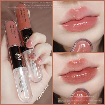 K/KO Dual-Head Lip Gloss 103 Mirror Finish (Clear)