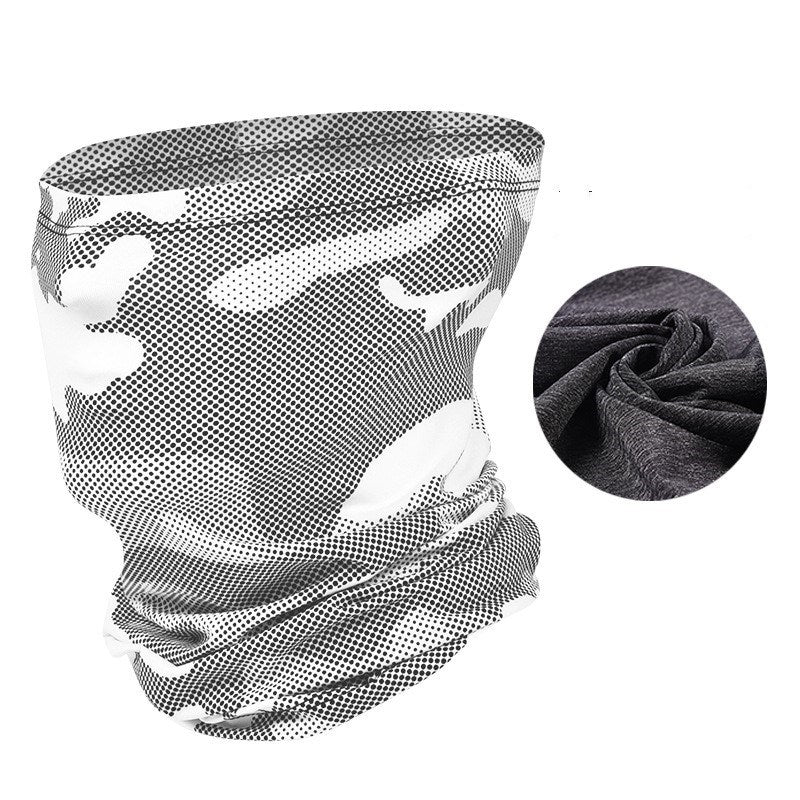 Versatile Ice Silk Sports Headband for Outdoor Activities