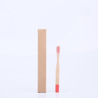 Children's Soft Bristle Toothbrush with Colorful Handle