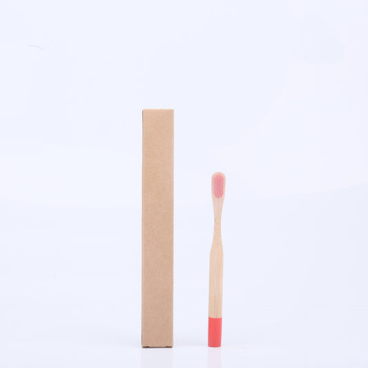 Children's Soft Bristle Toothbrush with Colorful Handle