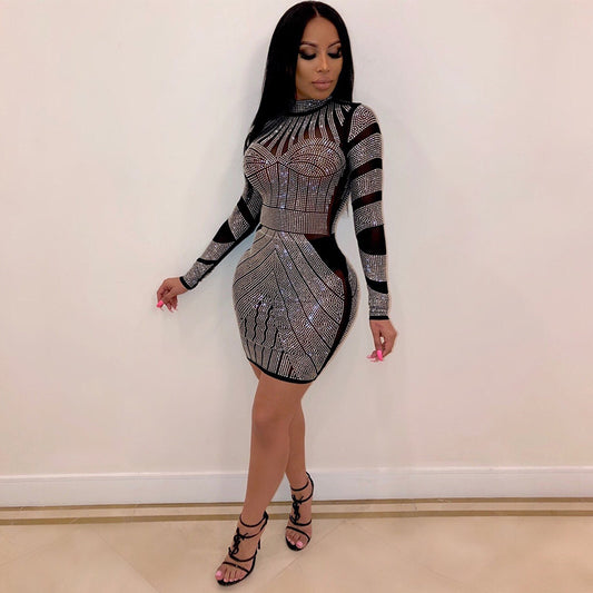 Couture Fashion Dress - Bandage Style Dress