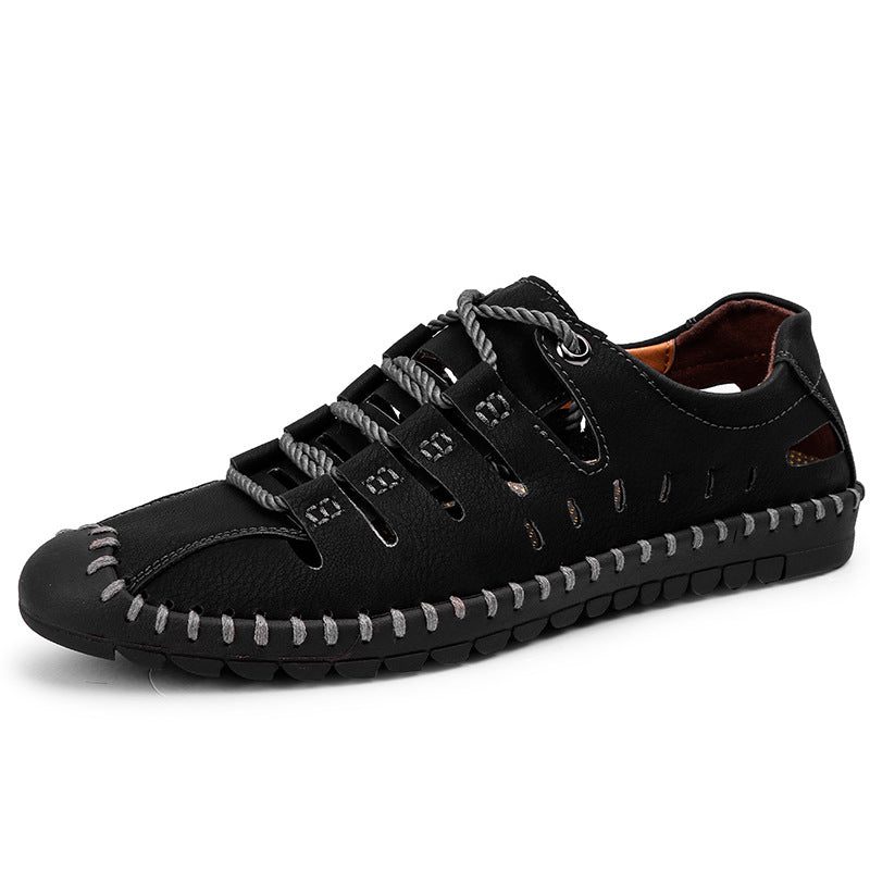 British Business Casual Leather Shoes for Men