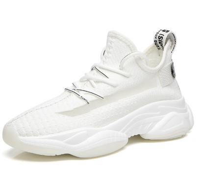 Summer Men's Breathable Flyknit Casual Sports Shoes