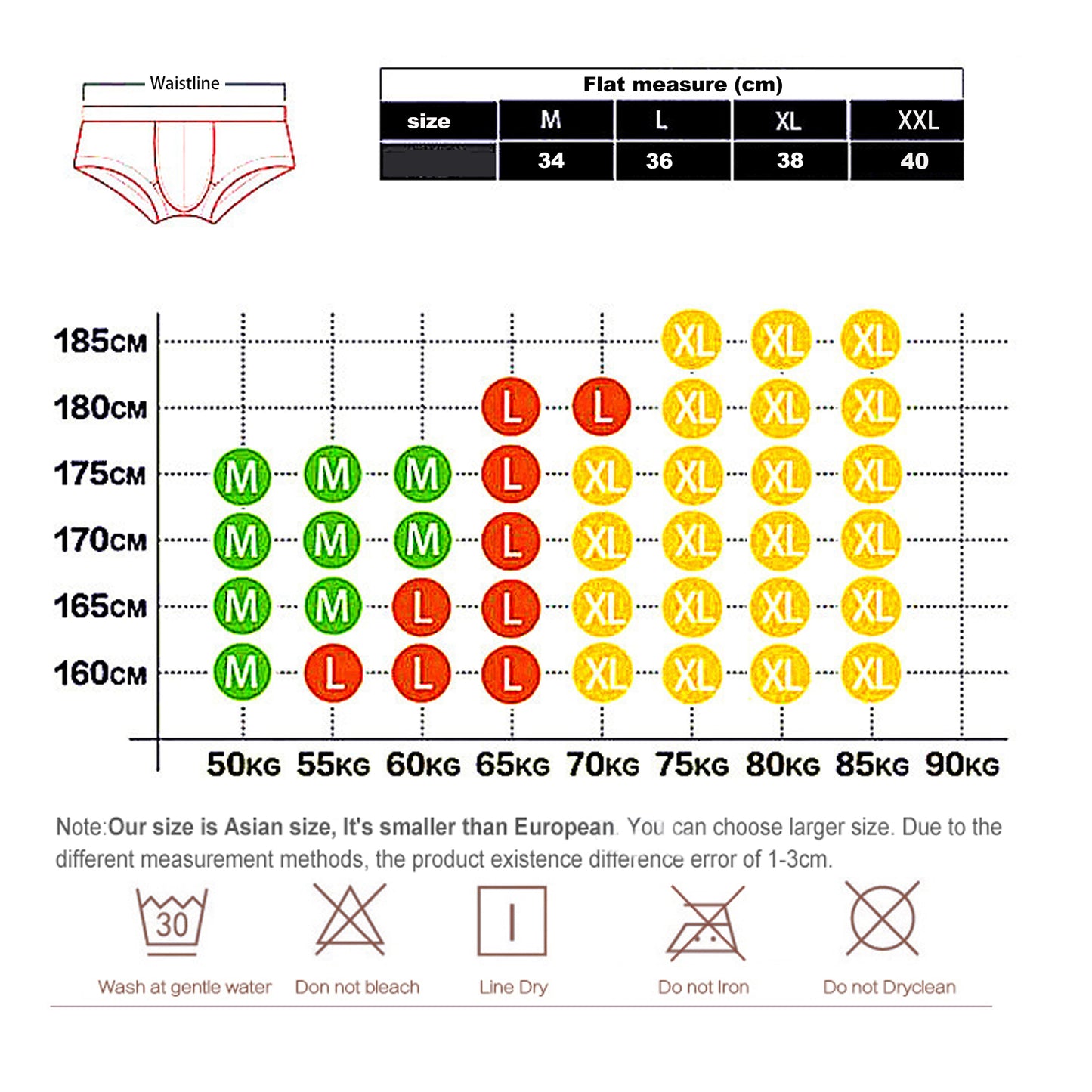 Soft and Breathable Elastic Men's Boxer Shorts