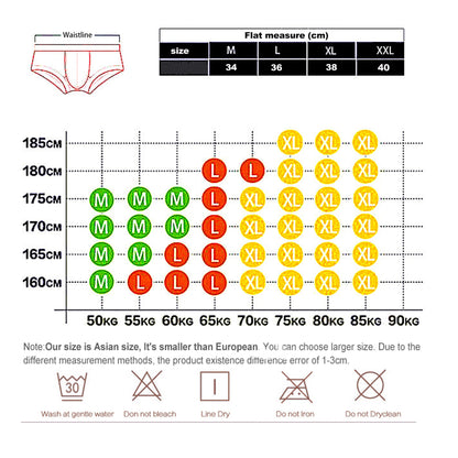 Soft and Breathable Elastic Men's Boxer Shorts