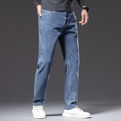 Straight-Leg Dad Pants for Men - Casual Trousers