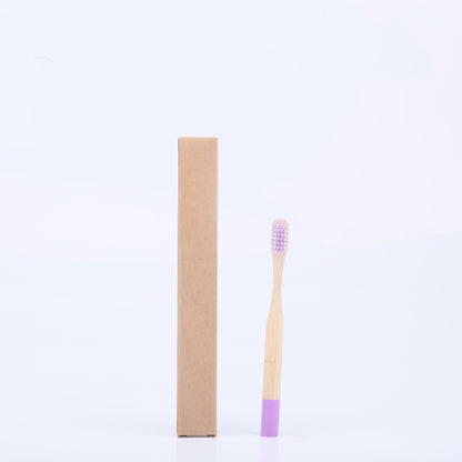 Children's Soft Bristle Toothbrush with Colorful Handle
