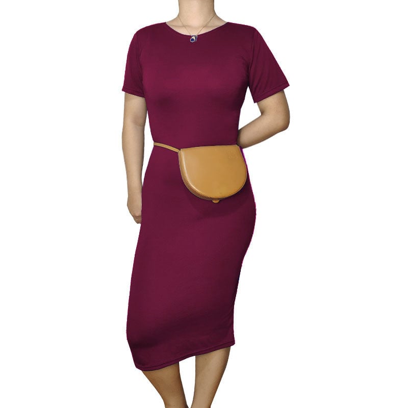 Multicolor Autumn Winter Dress in Various Sizes