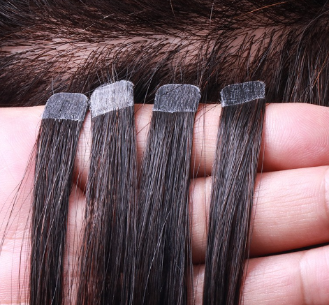 Natural Color Hair Extensions - Smooth Invisible Clips