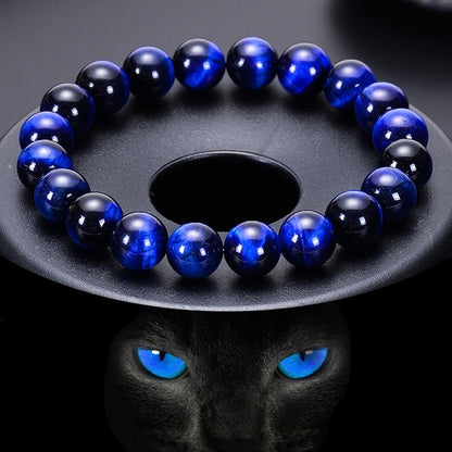 Natural Tiger Eye Beads for Fortune Bracelet