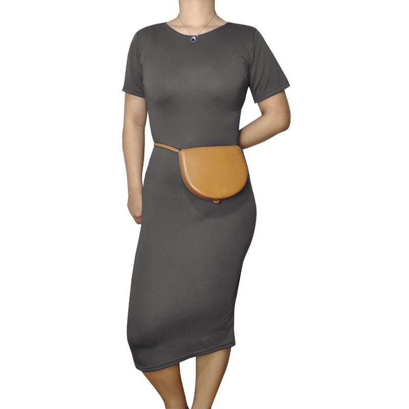 Multicolor Autumn Winter Dress in Various Sizes