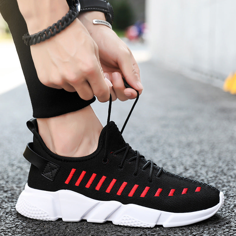 Knitted Casual Sneakers and Skate Shoes
