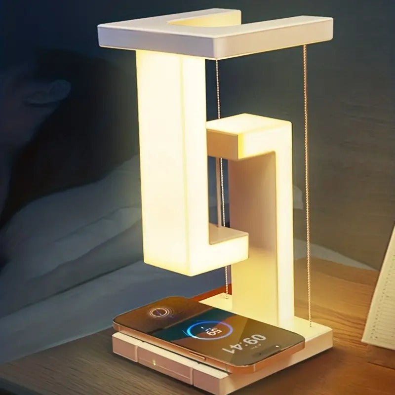 Wireless Charging Desk Lamp with Anti-Gravity Design