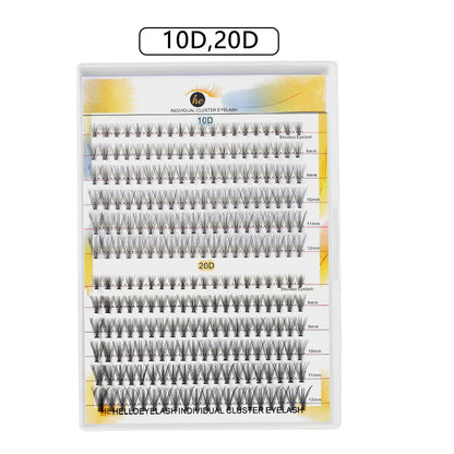 DIY Segment False Eyelash Set for Natural Look