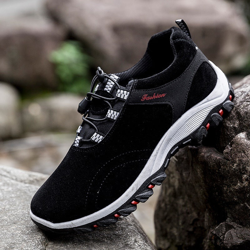 Men's Waterproof Outdoor Hiking Shoes - Non-Slip Design