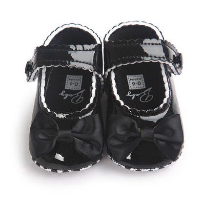 Multicolor Princess Soft Sole Baby Walking Shoes