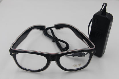 New LED Glow Glasses, EL Light-Up Toy Glasses