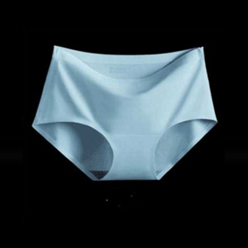 Seamless Ice Silk Women's Breathable Hipster Underwear