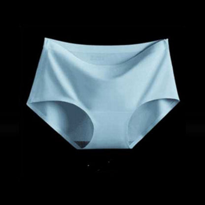 Seamless Ice Silk Women's Breathable Hipster Underwear