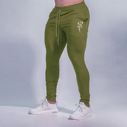Men's Slim Fit Casual Running Sports Pants