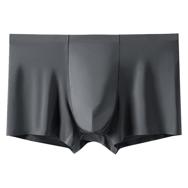 Comfortable and Breathable Men's Elastic Boxer Shorts
