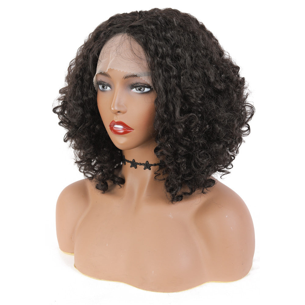 High Temperature Silk Female Headgear Wig