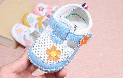 Lace Hollow Baby Sandals - Toddler Walking Shoes
