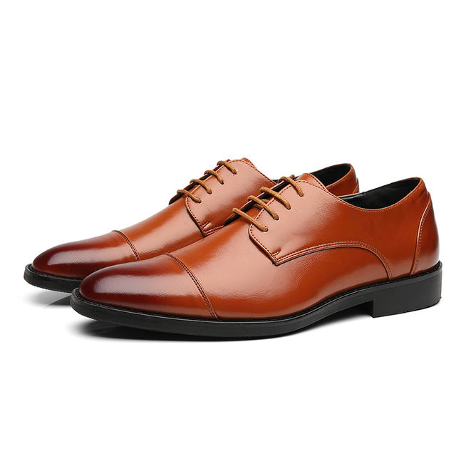 Luxury Breathable Leather Casual Shoes for Men