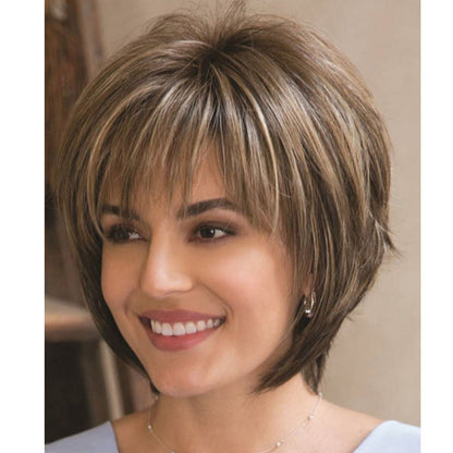 Women's Fashion Wigs with Chemical Fiber Material