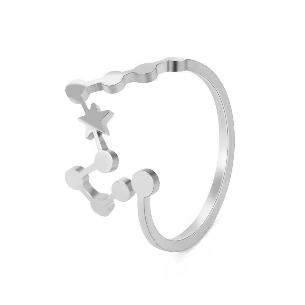 Personalized Stainless Steel Universal Fashion Ring