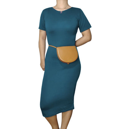 Multicolor Autumn Winter Dress in Various Sizes